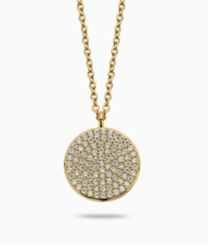 Sparkle locket gold