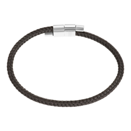 Armband Cozy Bruin/Zilver