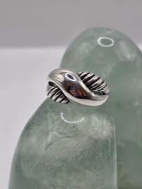 Echt zilveren ring maat 19.5 S25