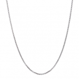 3 mm collier. Lengte 80 cm