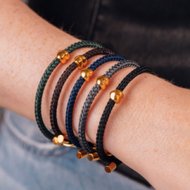Armband Cozy Heart Grijs