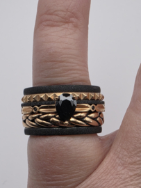 ixxxi ring compleet, maat 17.5 met limited edition basisring.