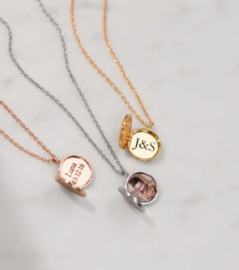 Sparkle locket Rosé