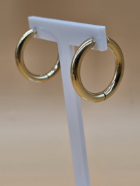 Creolen - 28 mm ring, 4 mm dik