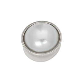 Top part pearl zilver