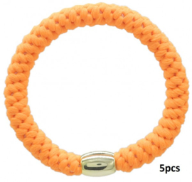Hairtie bracelet oranje