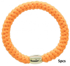 Hairtie bracelet oranje
