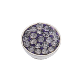 Top part tanzanite stone zilver