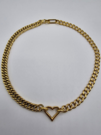 Connect 03 ketting, 45,6 cm lengte Goud