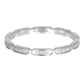 Vulring Noor 2mm zilver