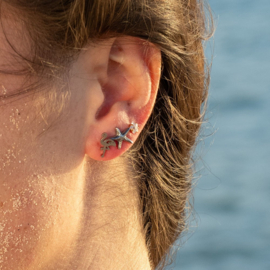 Ear studs flamingo
