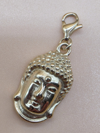 RVS charm, Boedha. Goud.