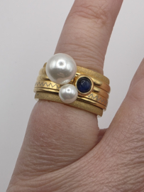 ixxxi ring compleet, maat 17 met limited edition basisring.