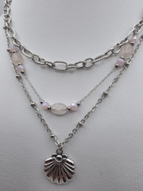 Biba Liet en Joliet sieraden set, stainless steel, 4 delig. 2632