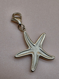 RVS grote zeester. Stainless steel. Goud