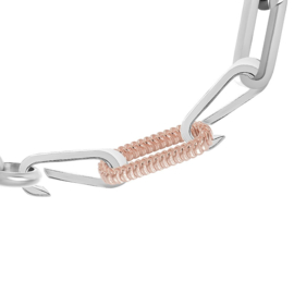 Schakel Braided Rosé
