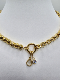 Connect 06 ketting, 45,4 cm lengte Goud