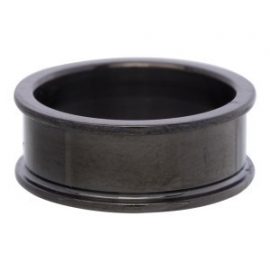 basisring 0.8 cm zwart