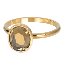 Fame Glam Oval 2mm goud