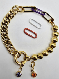 ixxxi connect armbanden set, verwisselbaar, maat 20 cm