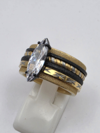 ixxxi ring compleet, maat 19 met limited edition basisring.