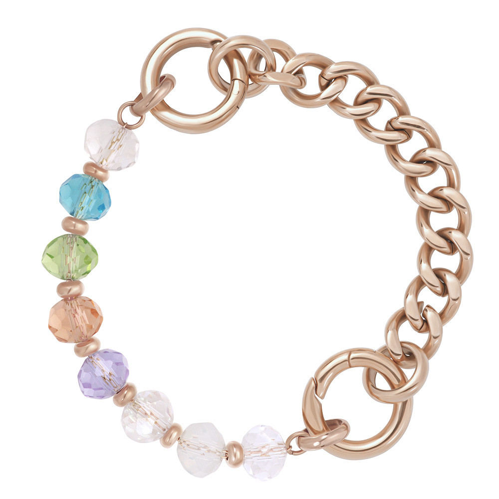 Samengestelde armband Gaya 158079 rosé