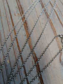 Jasseron Collier, 2.5 mm breed, 90 cm