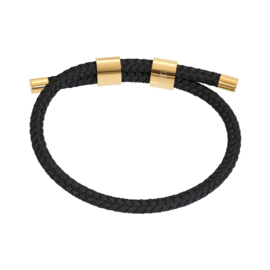 Armband Cozy Zwart/Goud