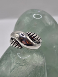 Echt zilveren ring maat 19.5 S25