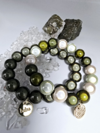 Biba Space Beads armband 18 cm,  5104MIX38
