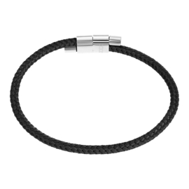 Armband Cozy Zwart/Zilver