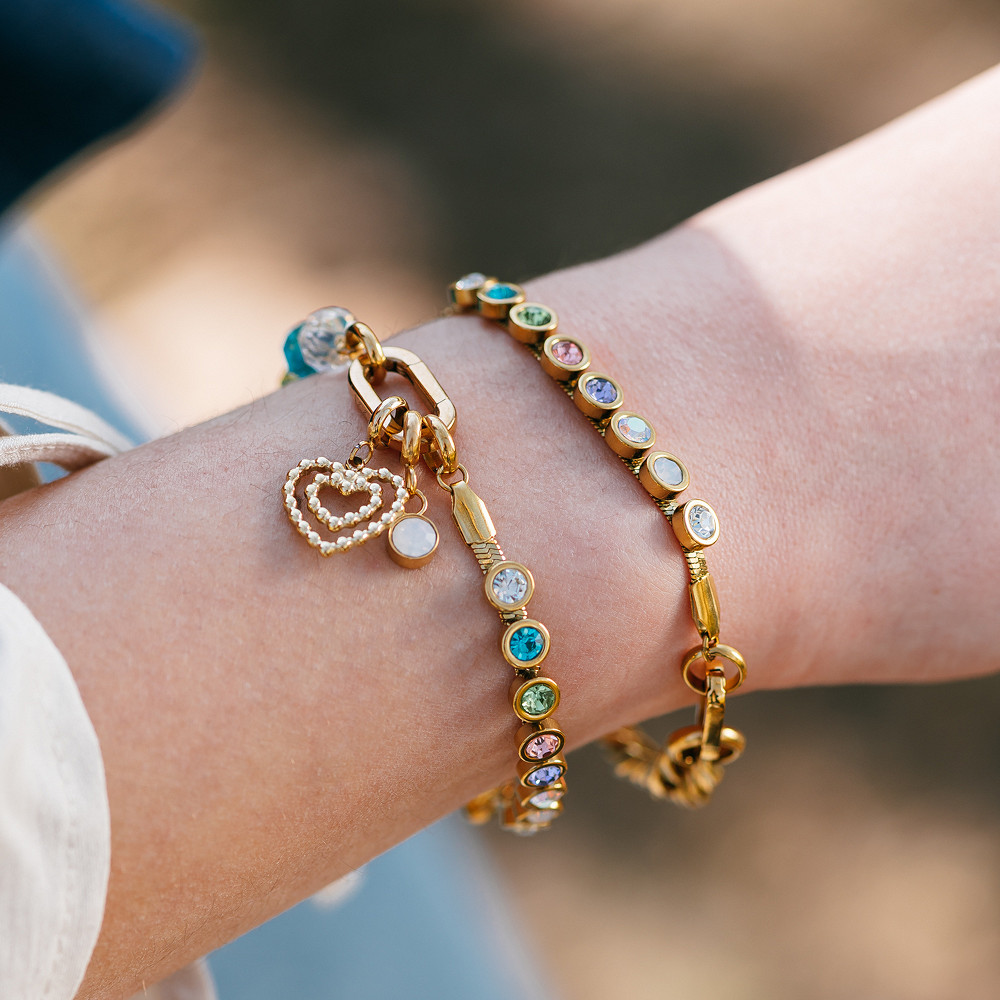 Samengestelde armband Gigi 158080 goud