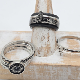 ixxxi ring compleet maat 18 en 10 mm breed 25-101