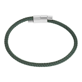 Armband Cozy Groen/Zilver