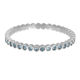Small Circle Stone Blue