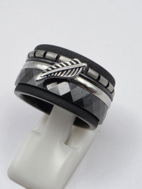 ixxxi ring compleet, maat 18.5 met limited edition basisring.