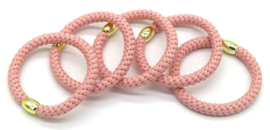 Hairtie bracelet soft pink