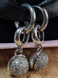 Super mooie creolen charms met creolen zilver en staal