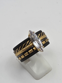ixxxi ring compleet, maat 19.5  met limited edition basisring.