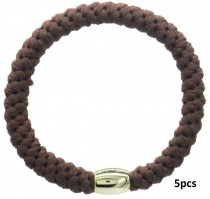 Hairtie bracelet brown