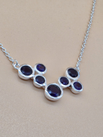 925 Collier met Amethist