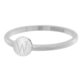 alfabet zilver 2 mm W