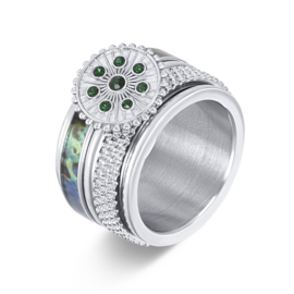 Vulring Midnight Emerald Zilver