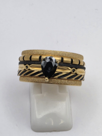 ixxxi ring compleet, maat 19 met limited edition basisring.