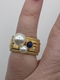 ixxxi ring compleet, maat 17 met limited edition basisring.