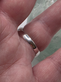 Echt zilveren ring maat 19.5 S25