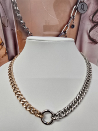 ixxxi Connect ketting compleet, Rosé/zilver. Connect258