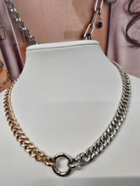 ixxxi Connect ketting compleet, Rosé/zilver. Connect258