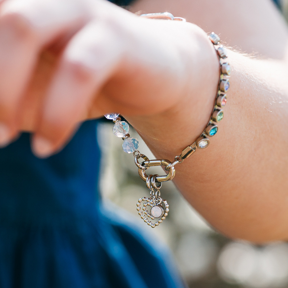 Samengestelde armband Gigi 158080 zilver