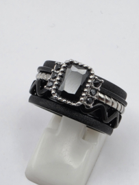 ixxxi ring compleet, maat 18 met limited edition basisring.